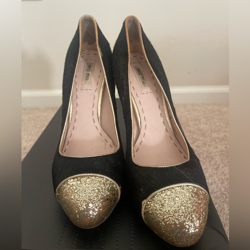 Vintage Cow hair Miu Miu size 40.5 (no box)